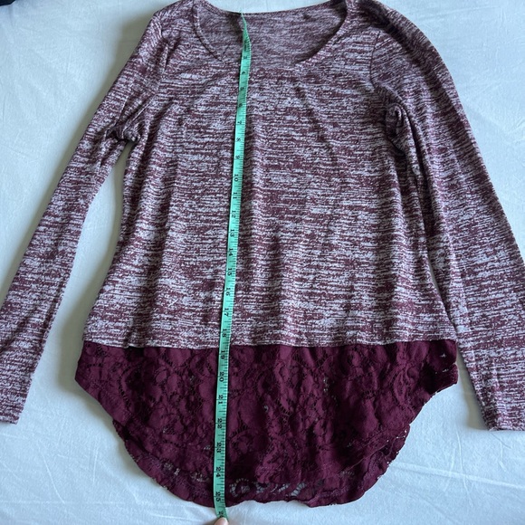 Purple long sleeve blouse - Picture 4 of 4
